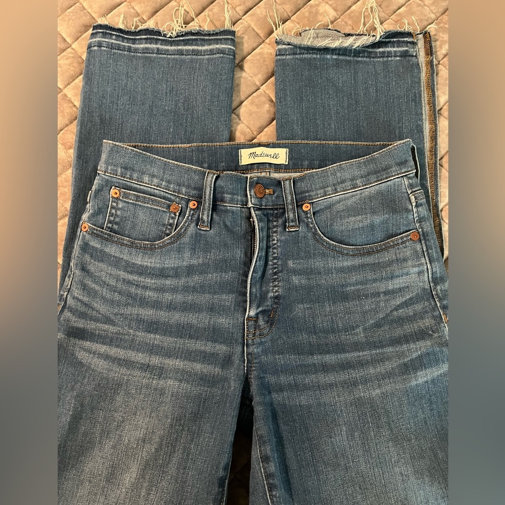 Madewell cali boot cut jeans